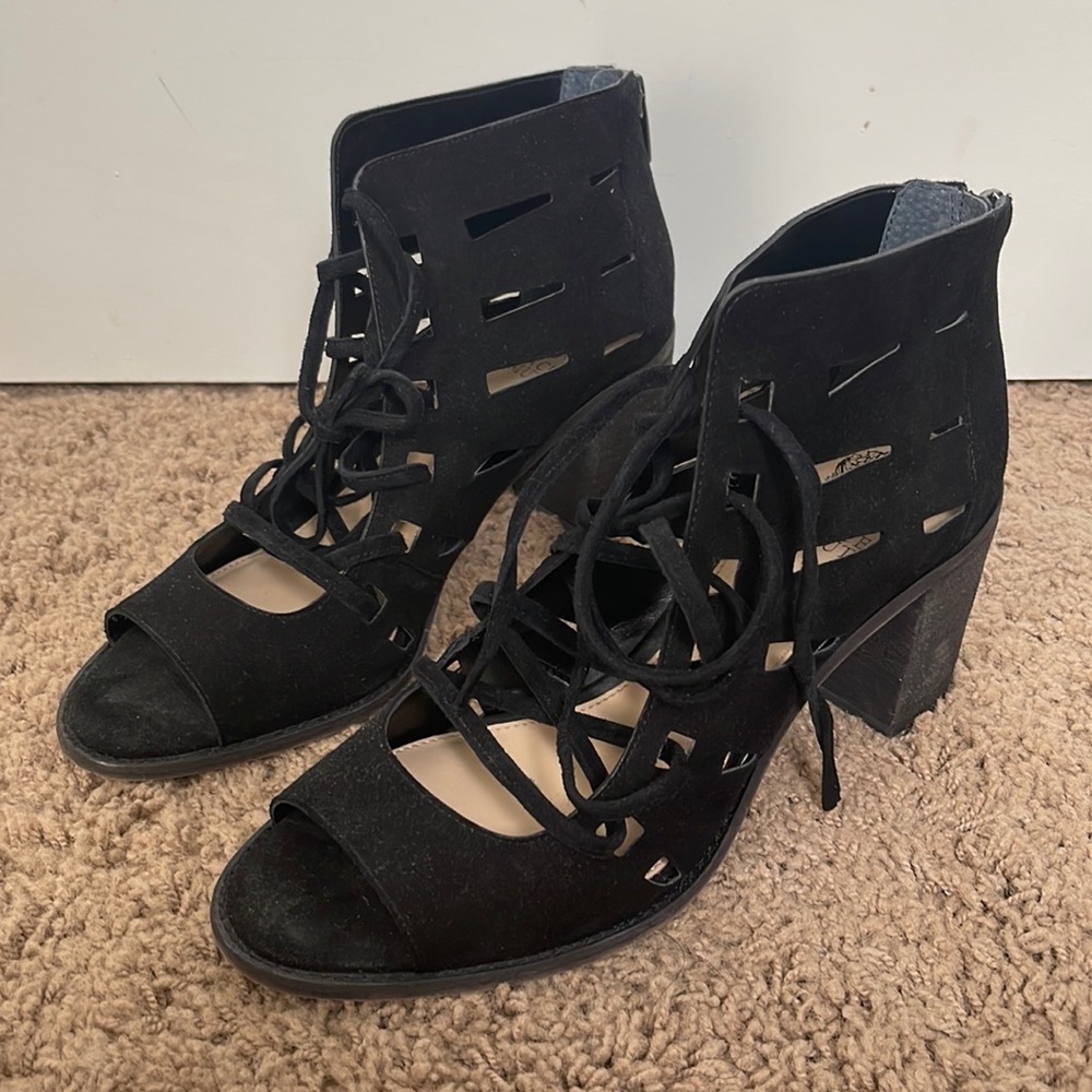 Lace up heels